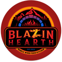 Blazin Hearth Logo
